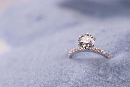 How to Properly Clean a Diamond Engagement Ring